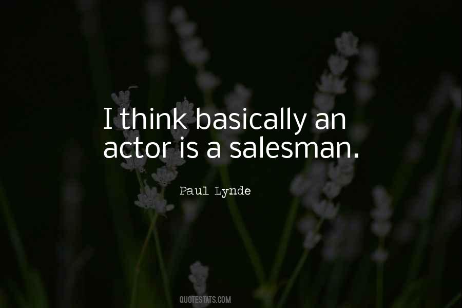 Quotes About Salesman #1401453