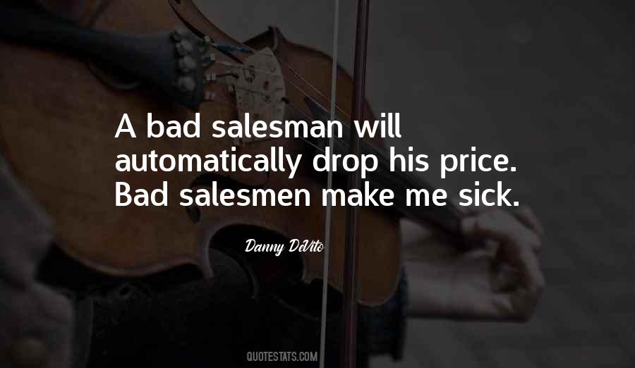 Quotes About Salesman #1839893