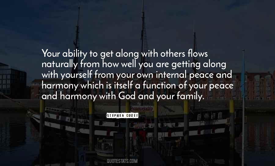 Quotes About Internal Peace #1749067