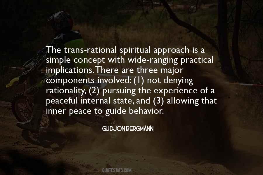 Quotes About Internal Peace #334389