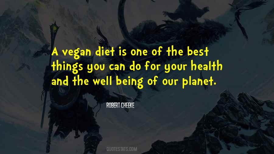 Quotes About Vegan Diet #211452