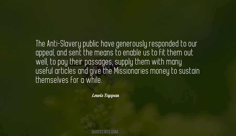 Quotes About Anti Slavery #1210741