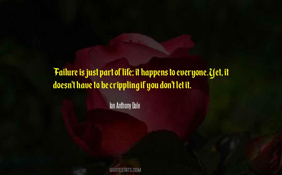 Failure Is Part Of Life Quotes #1769789