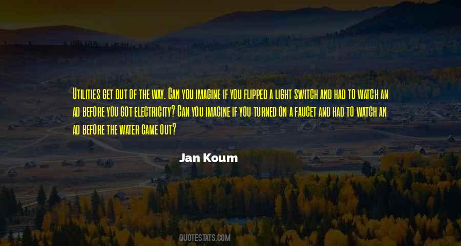 Before Electricity Quotes #317111