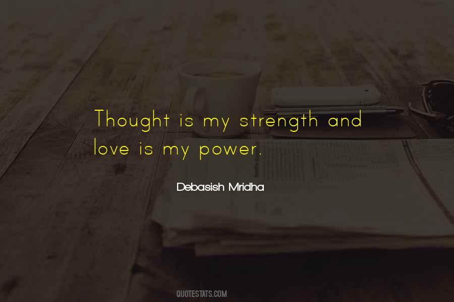 My Strength Quotes #1793651