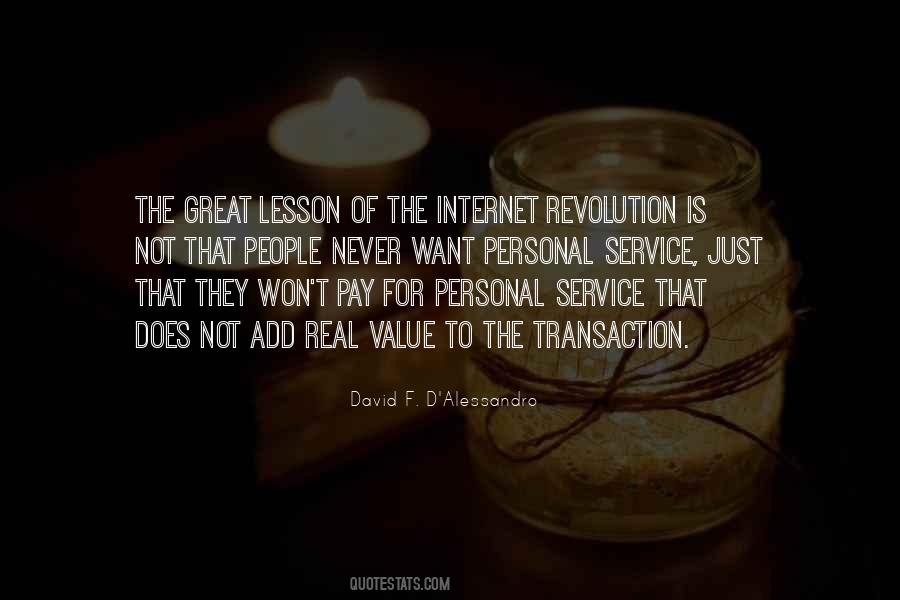 Quotes About Internet Service #663170