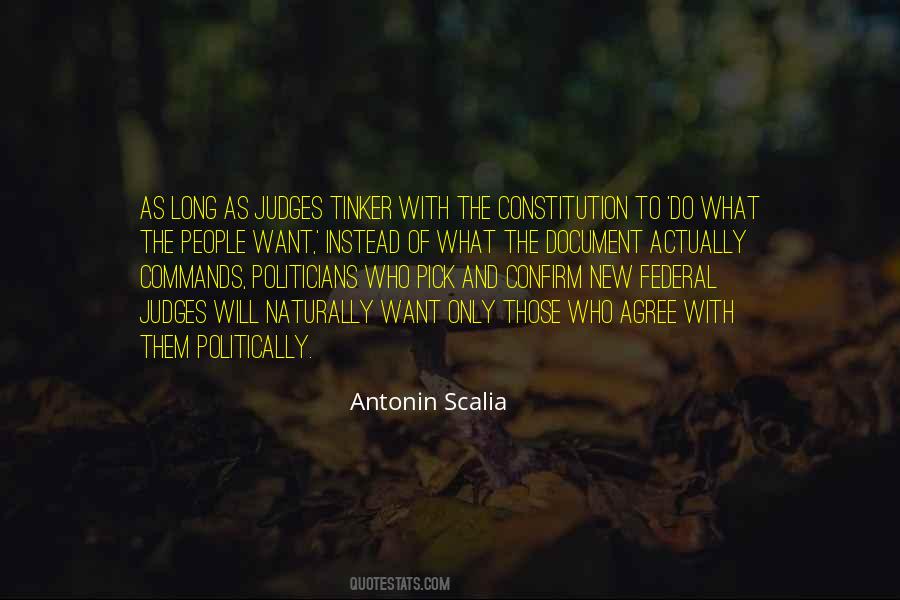 Quotes About Federal Judges #789544