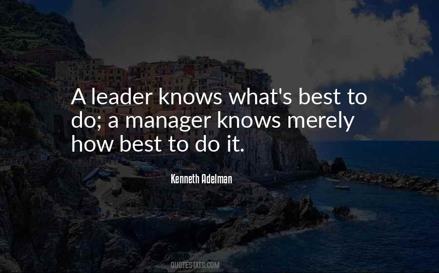 Quotes About Your Manager #1733477