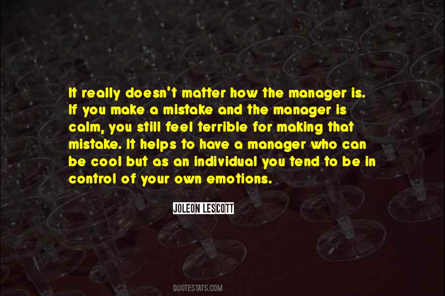 Quotes About Your Manager #782498