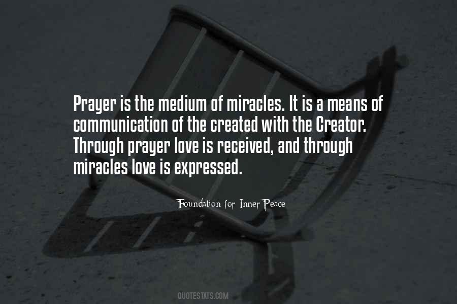 Quotes About Prayer And Peace #1400843