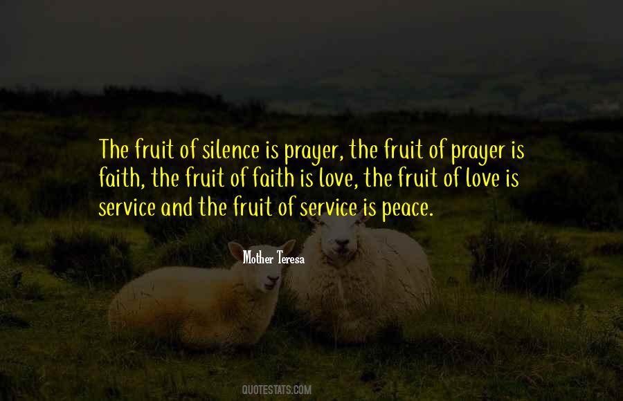 Quotes About Prayer And Peace #143776