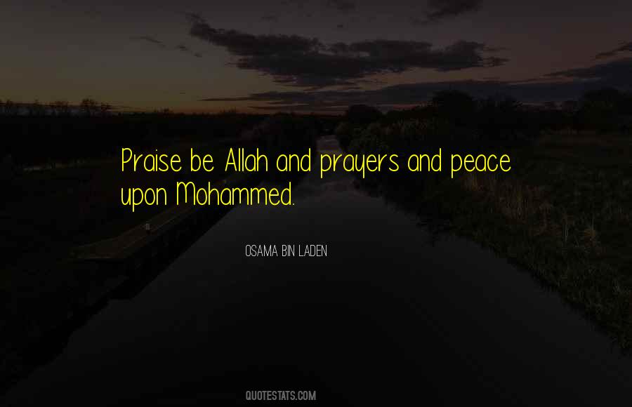 Quotes About Prayer And Peace #1581242