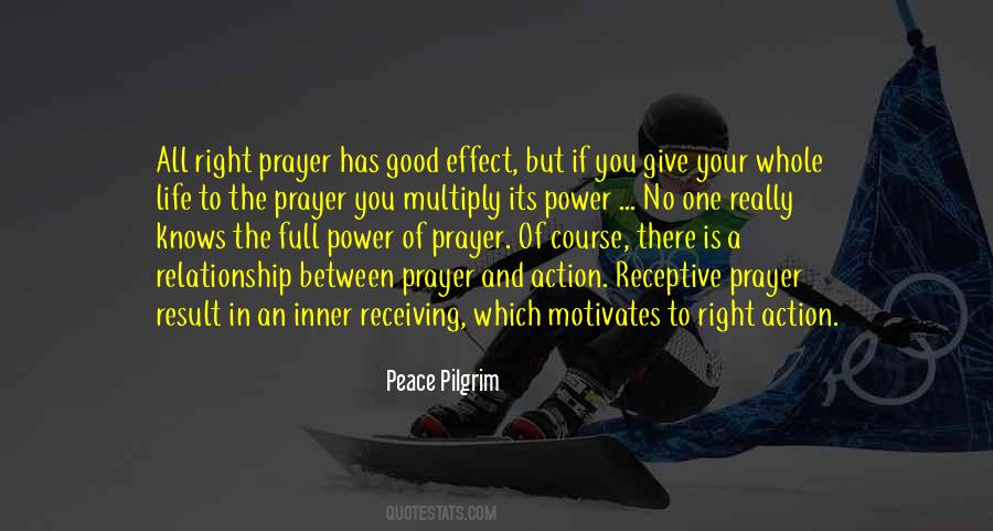 Quotes About Prayer And Peace #1623382