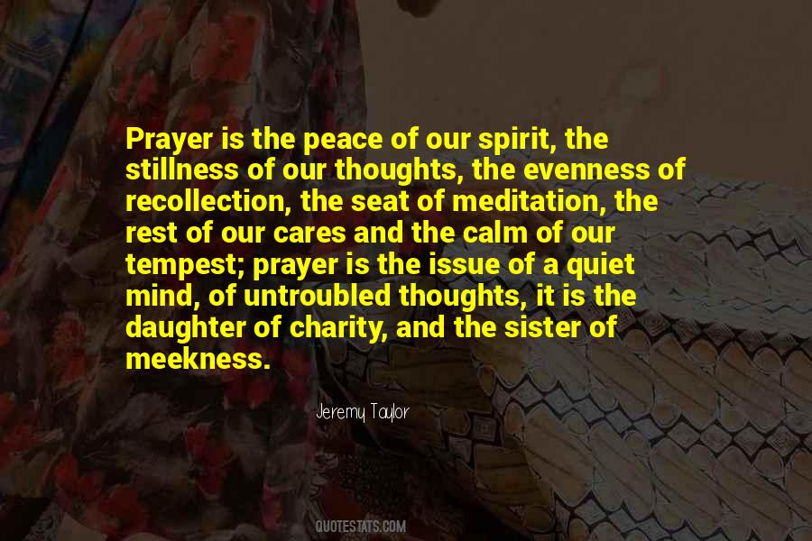 Quotes About Prayer And Peace #389086