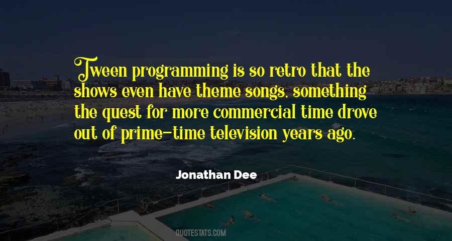 Television Commercial Quotes #602631