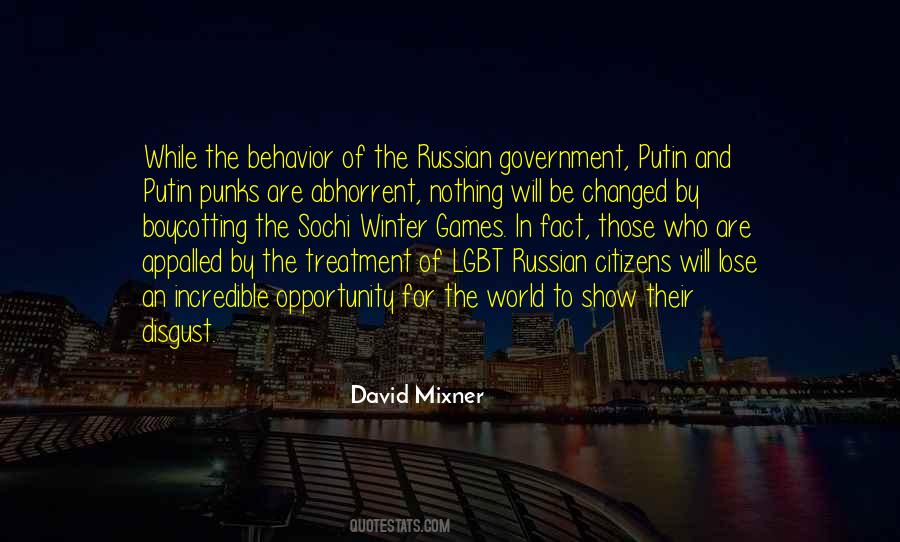 Abhorrent Behavior Quotes #1236918