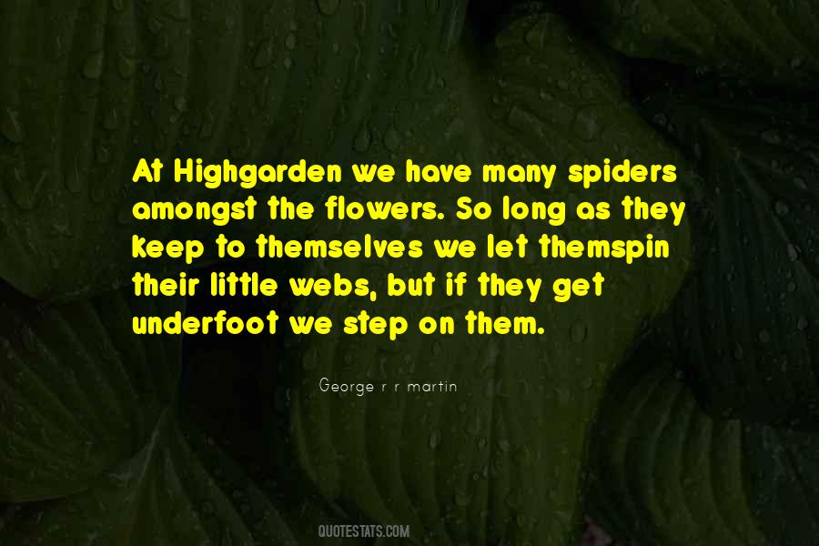 Quotes About Spiders Webs #355963