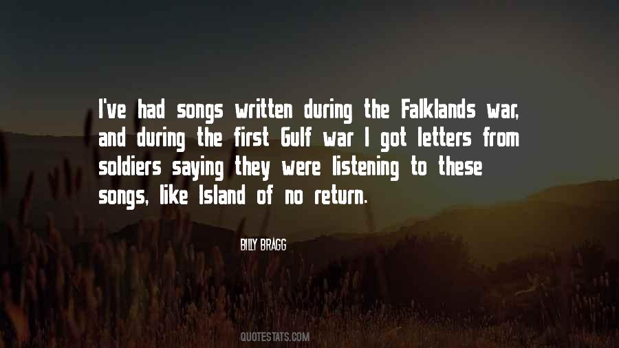 Quotes About Falklands War #1221434