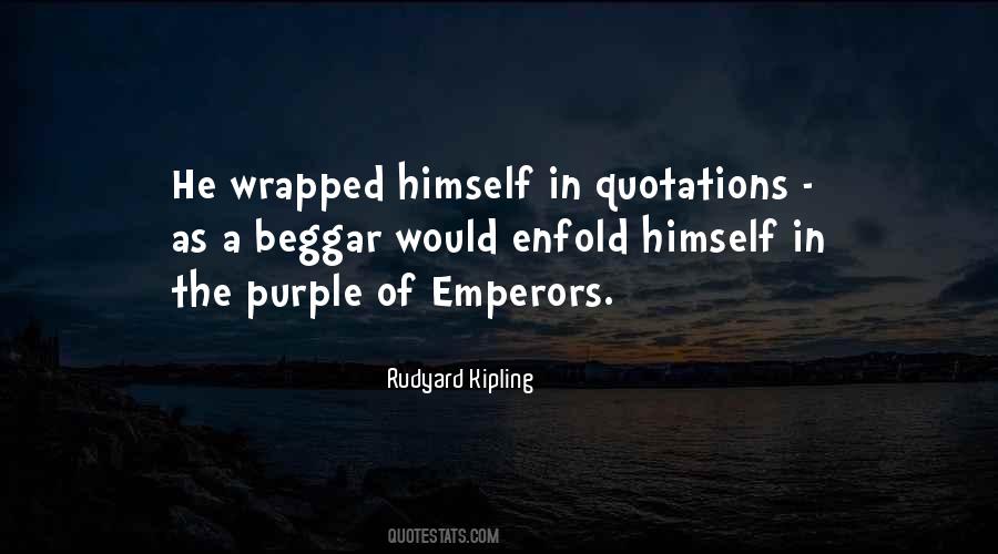 Quotes About Emperors #773372