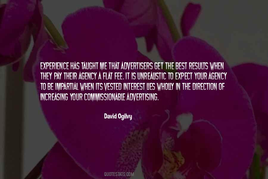 Quotes About Vested Interest #1696321