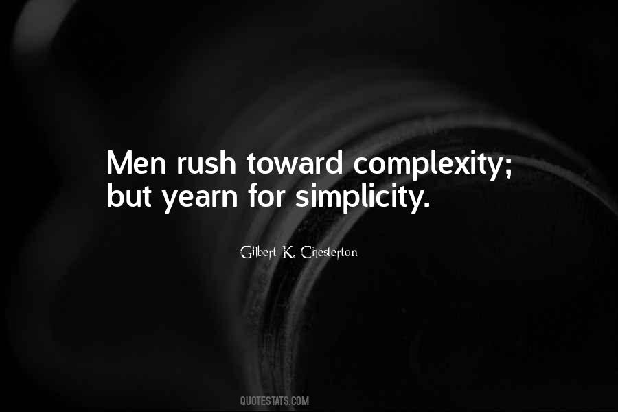 Simplicity Complexity Quotes #1035323