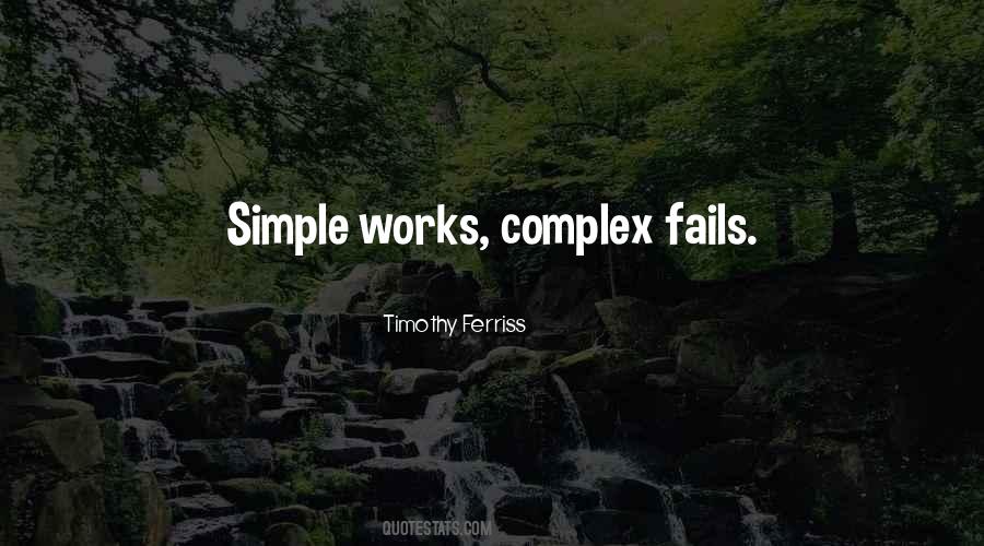 Simplicity Complexity Quotes #1044711