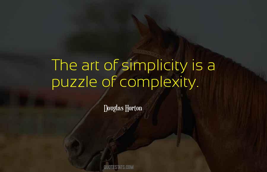 Simplicity Complexity Quotes #1573586