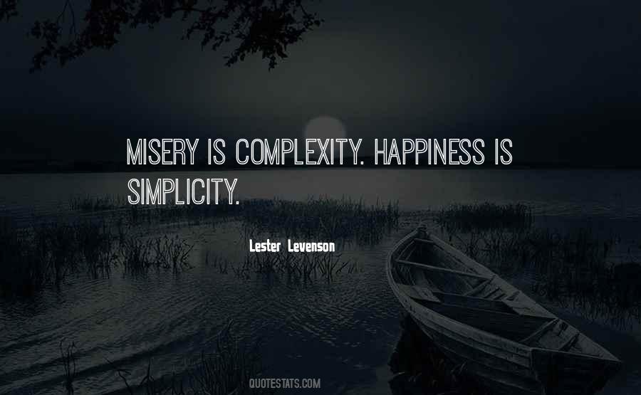 Simplicity Complexity Quotes #440479