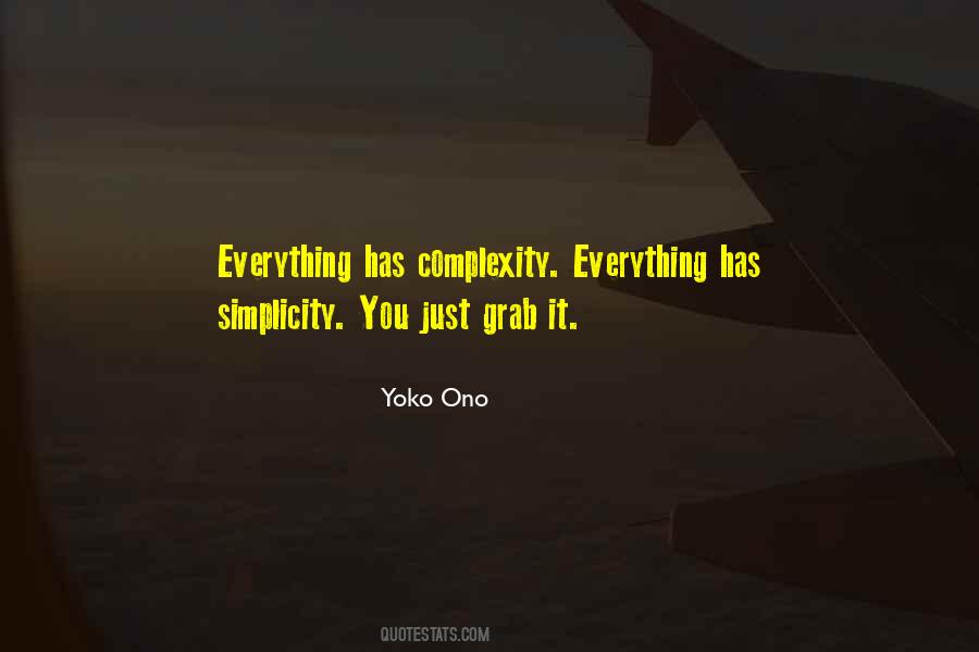 Simplicity Complexity Quotes #594076