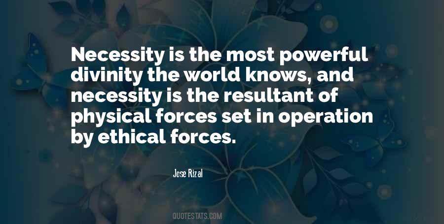 Powerful Forces Quotes #1411068