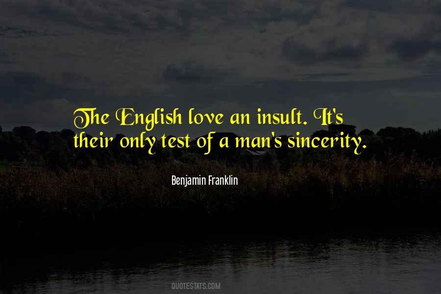 Quotes About The Test Of Love #167250