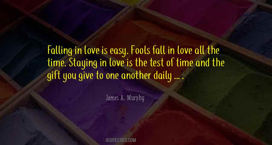 Quotes About The Test Of Love #611932