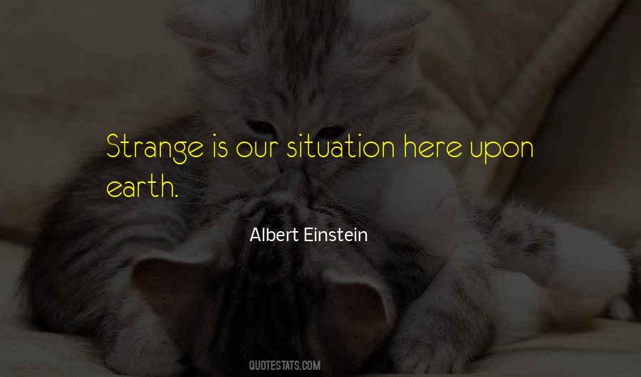 Quotes About Strange Life #97051