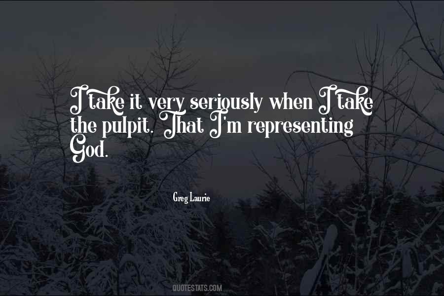 Quotes About Representing God #838100