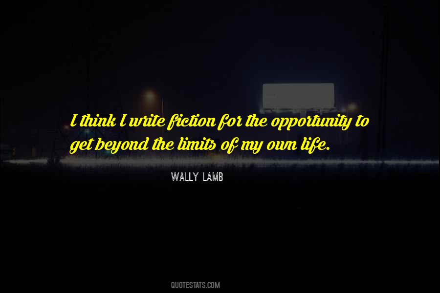 Opportunity Life Quotes #23128