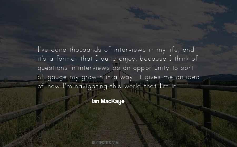 Opportunity Life Quotes #46625