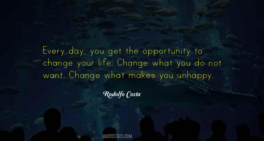 Opportunity Life Quotes #54384