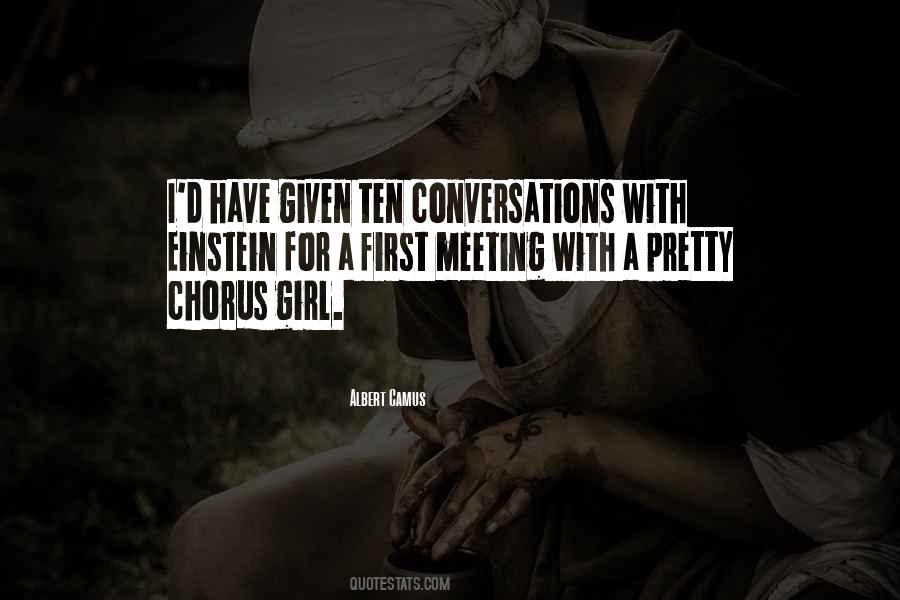 Quotes About Meeting #1871207