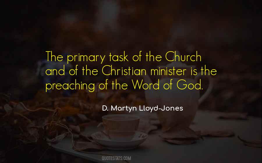 Quotes About Preaching The Word Of God #1255487