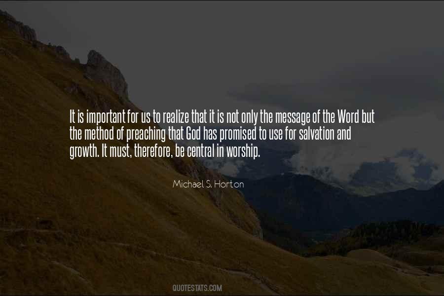 Quotes About Preaching The Word Of God #1458744