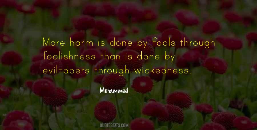 Quotes About Fools And Foolishness #1127441