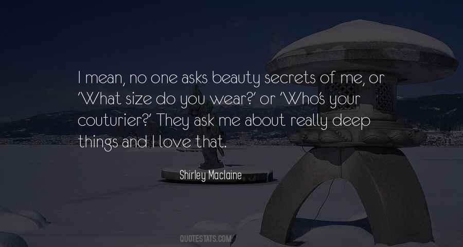 Quotes About Size And Beauty #279632