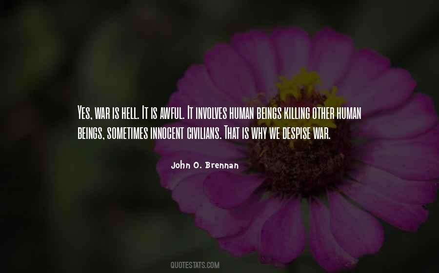 Quotes About Killing Civilians #1638474