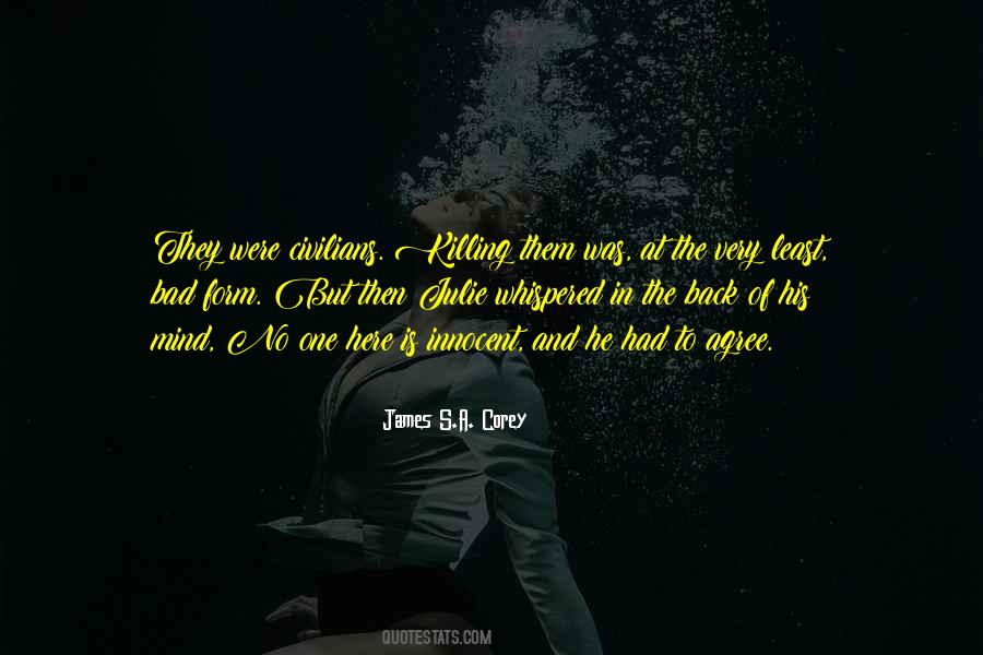 Quotes About Killing Civilians #672821