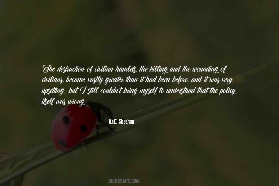 Quotes About Killing Civilians #754318