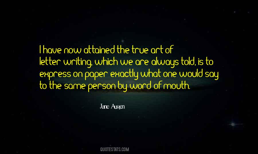 Letter Art Quotes #1340460