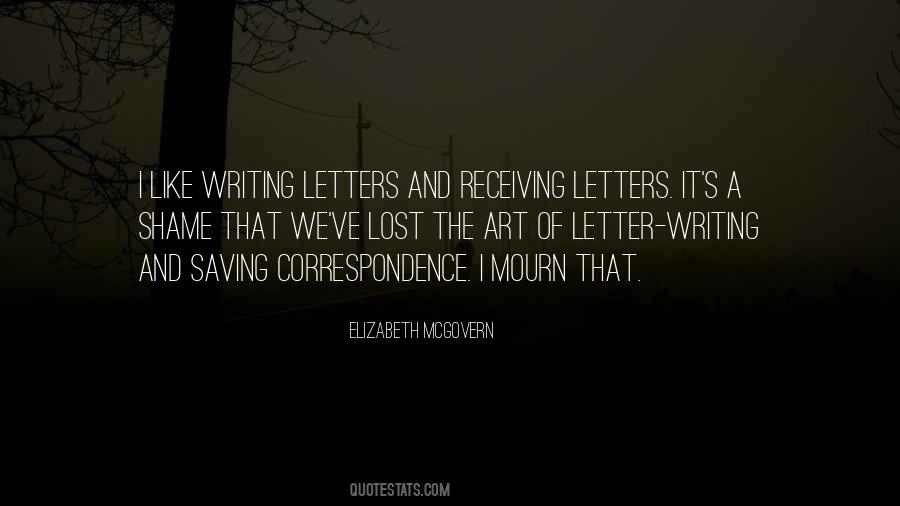 Letter Art Quotes #218393