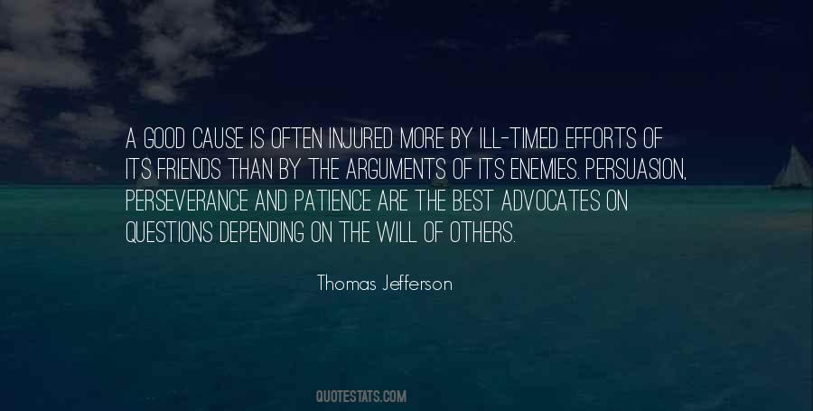 Quotes About Good Advocates #53737