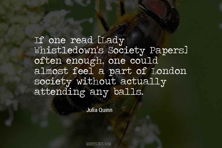 Lady Julia Quotes #255696