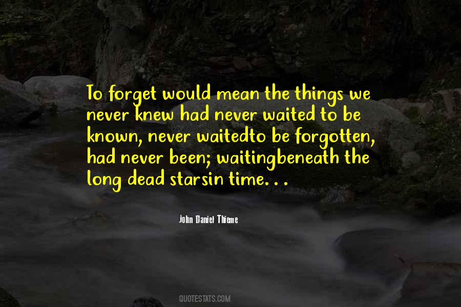 Quotes About Never Forgetting #1783376